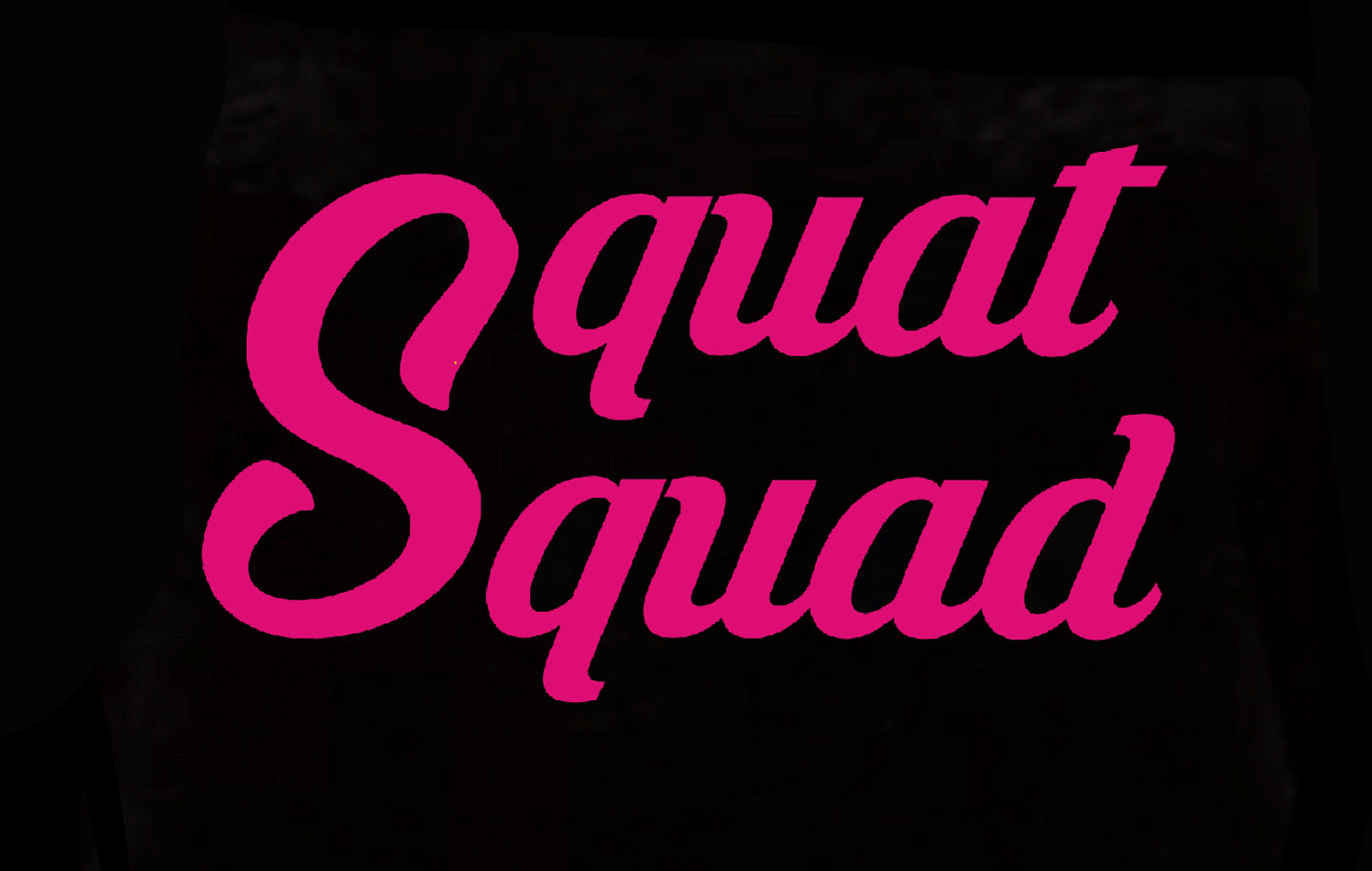 Women's Squat Squad  Racerback